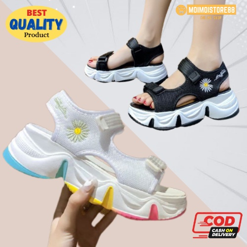 PROMO SANDAL GUNUNG WANITA MOTIF BUNGA SAOJIN SANDAL SENDAL HIKING KAIKING SANDAL JALAN JALAN KE MAL
