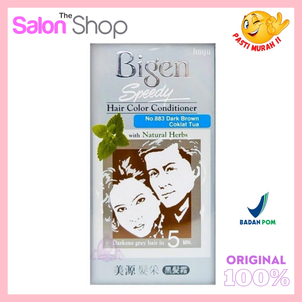 BIGEN SPEEDY Hair Color / Cat Rambut Bigen / Semir Rambut Bigen Speedy 40g