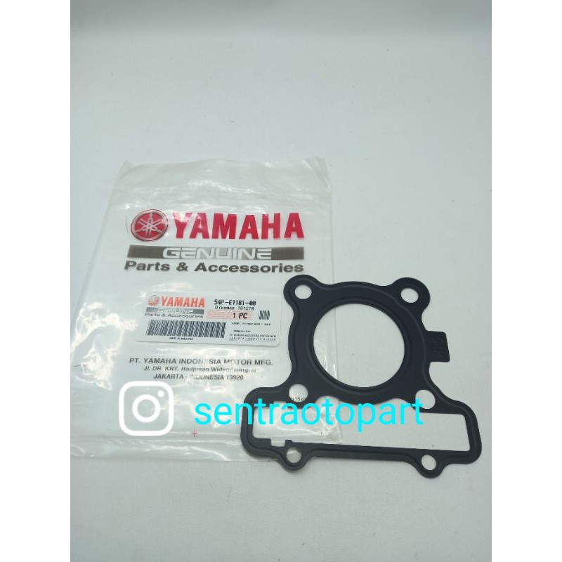 packing gasket paking head boring atas mio j gt soul gt xride x ride fino fi injeksi original YGP