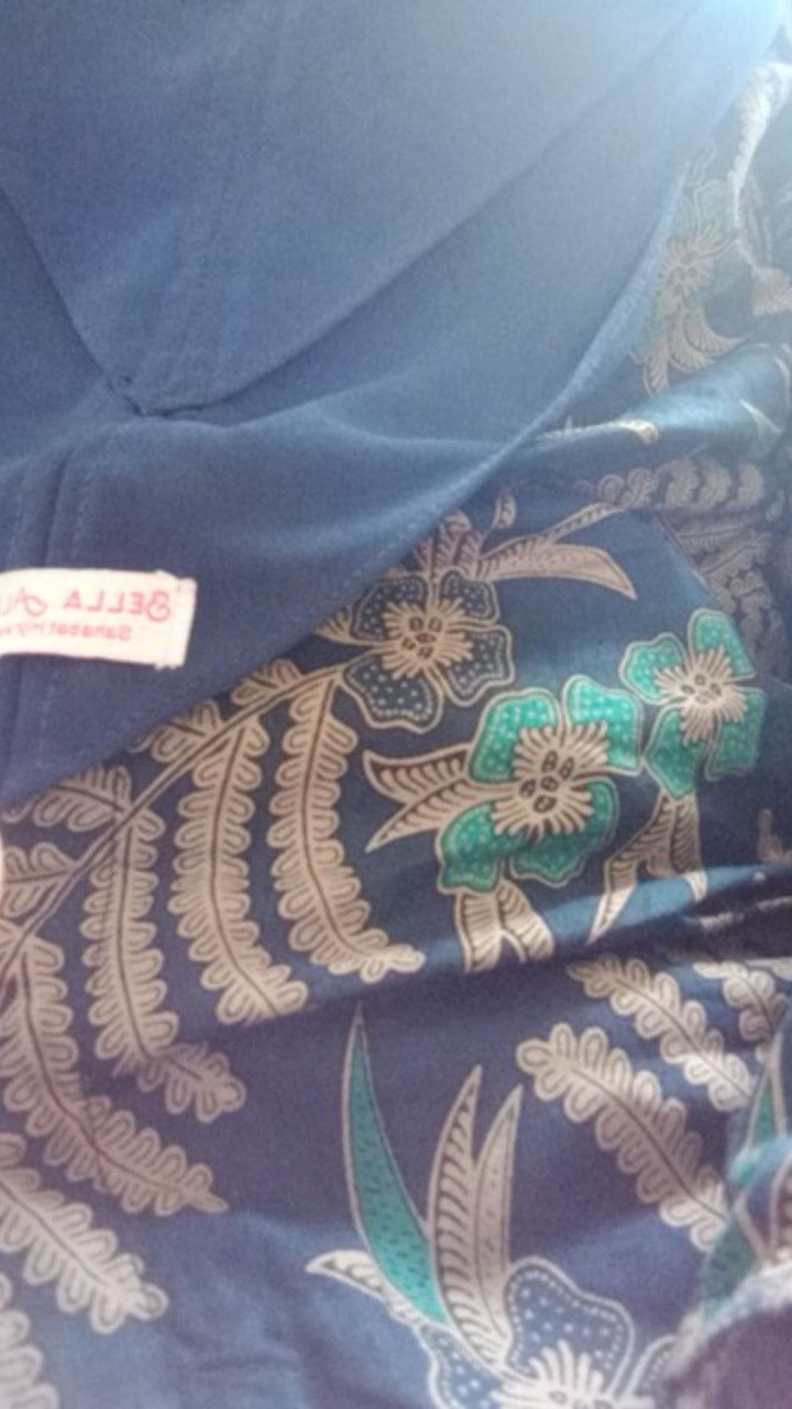 Batik Kahuripan Blouse Godhong Sengon/atasan Kerja Wanita/atasan Batik Wanita Elegan