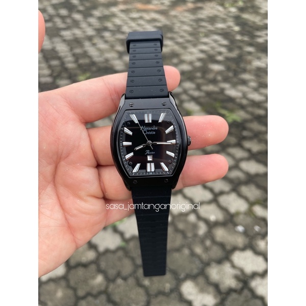Jam Tangan Alexandre Christie Ac 2941 Original Black Wanita