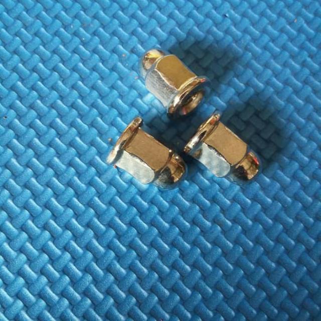 Mur topi ring baut 10 /6mm tinggi