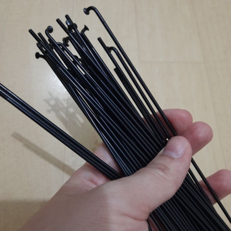 SPOKE RUJI JARI-JARI SEPEDA 20 INCHI HITAM 36PCS