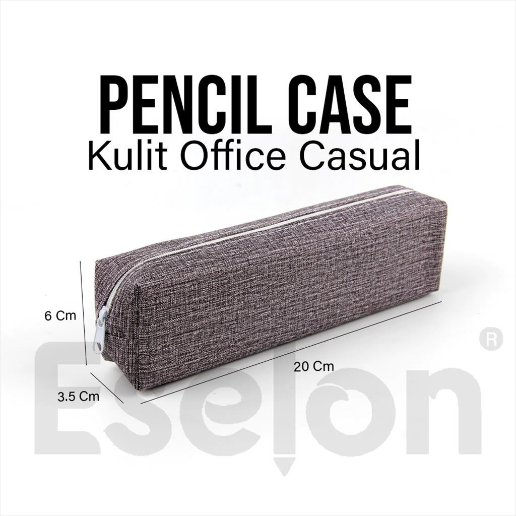 

Tempat Pensil Kain Polos Office 3143 / kotak pensil kain