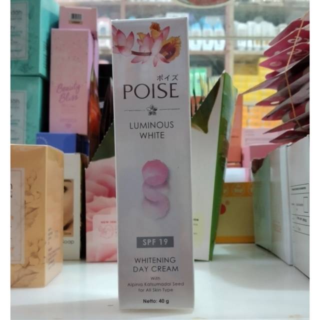 Poise luminous white day cream spf 19