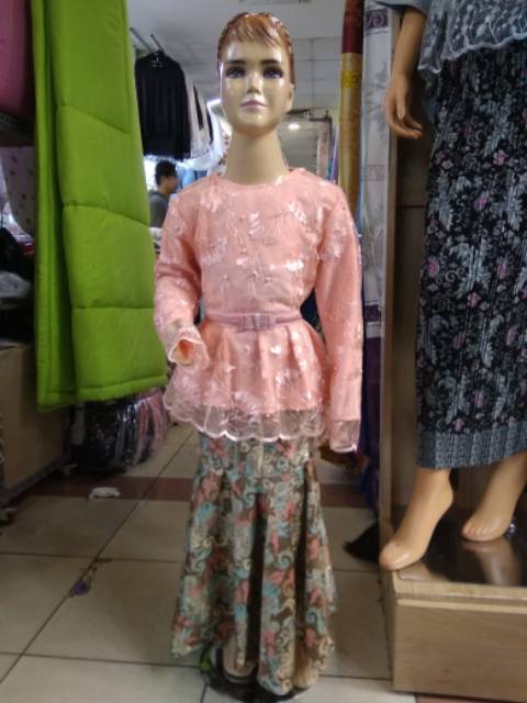 SET KEBAYA ANAK TULLE/AURORA TULLE ANAK/KEBAYA MODERN