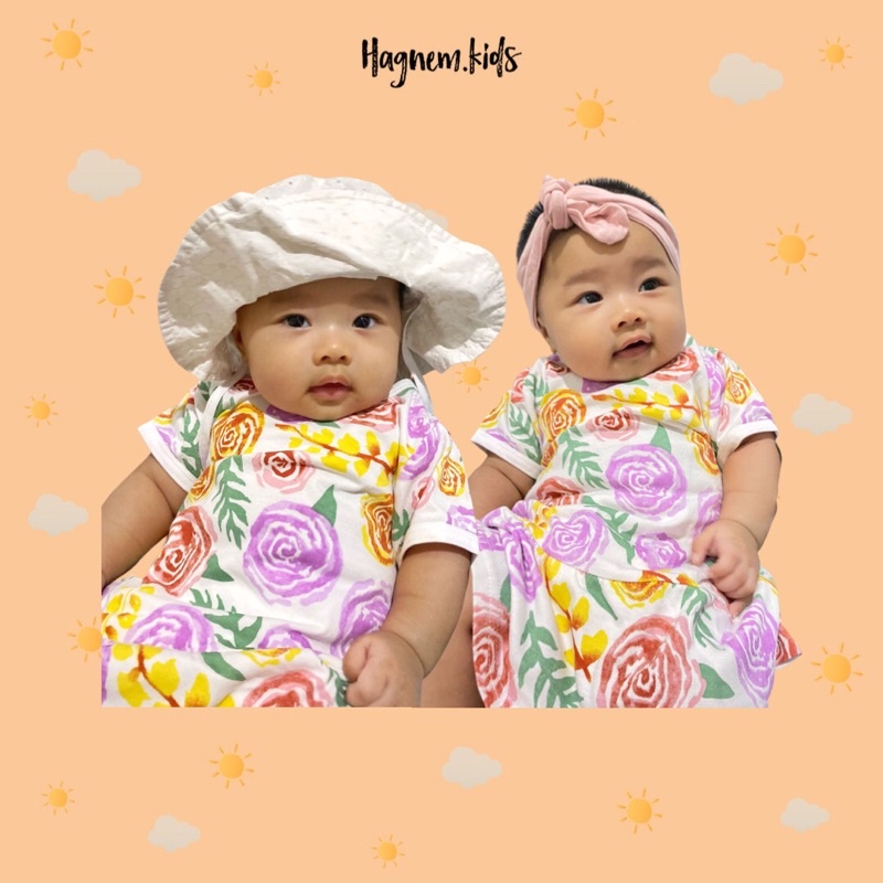 Ruffle Top / Dress Anak Perempuan