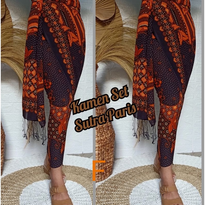 KAMEN BALI SUTRA PARIS/KAMEN LEMBARAN SET SLENDANG/KAMEN BALI