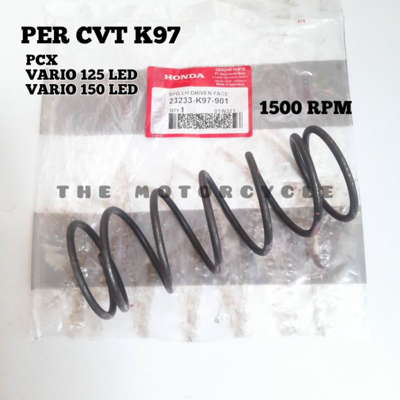 PER CVT 1500 RPM PCX 150 PCX CBU PNP VARIO 125 VARIO 150 k97