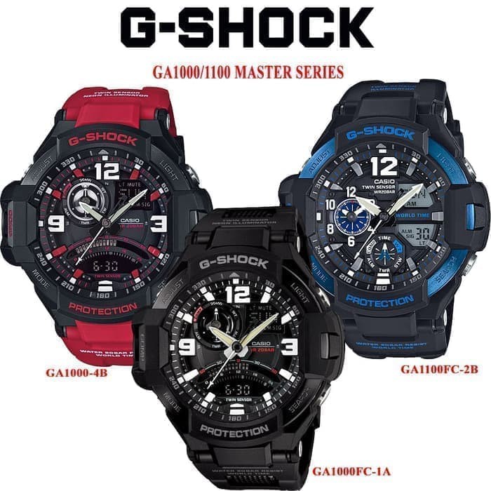 tali jam g shock ga 1000