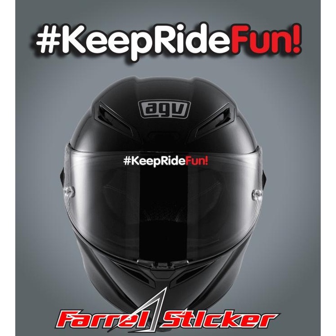 stiker sticker keep ride fun farr3l55 Diminati Banget