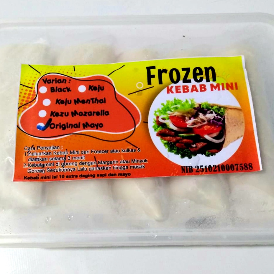 

Kebab mini varian original isi 10 pcs