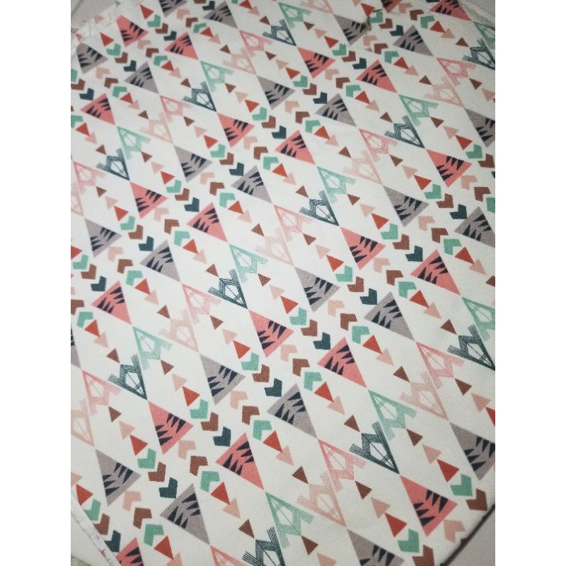 50X50CM PERCA KAIN KANVAS TEBAL TRIBAL | CANVAS TRIBAL MOTIF