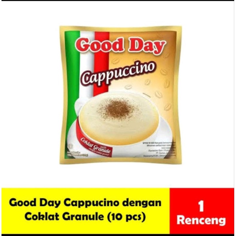 Good day Capucinno per renceng (10bh @25gr)