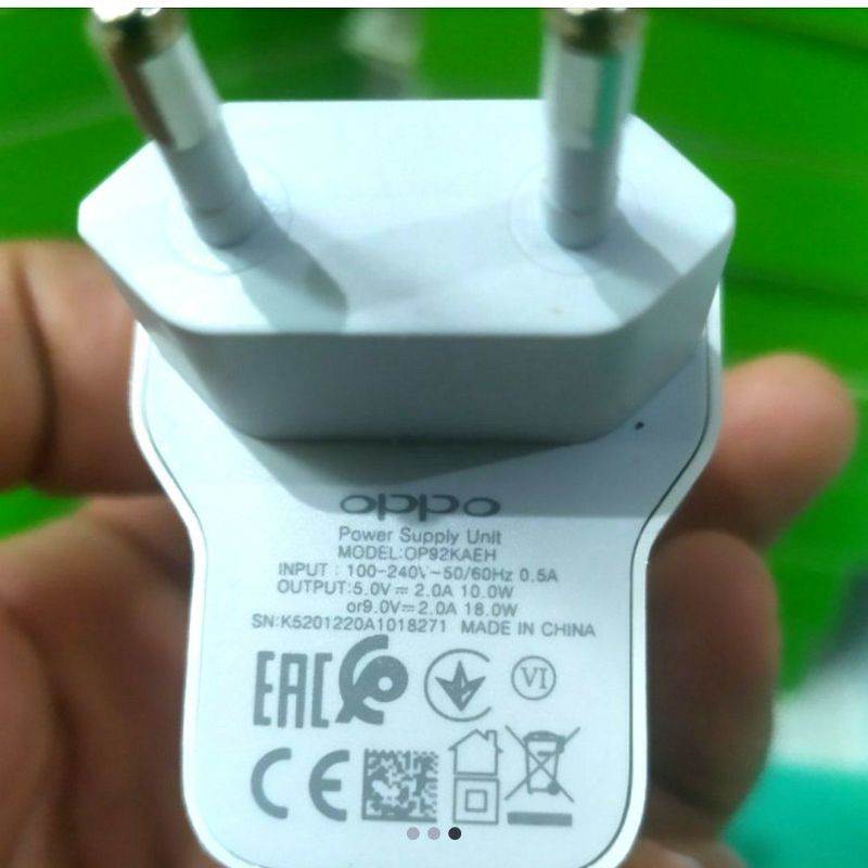 PROMO CHARGER  OPPO 18W A92 /A52/ A53/ A33 FAST CHARGER USB C ORIGINAL 100%