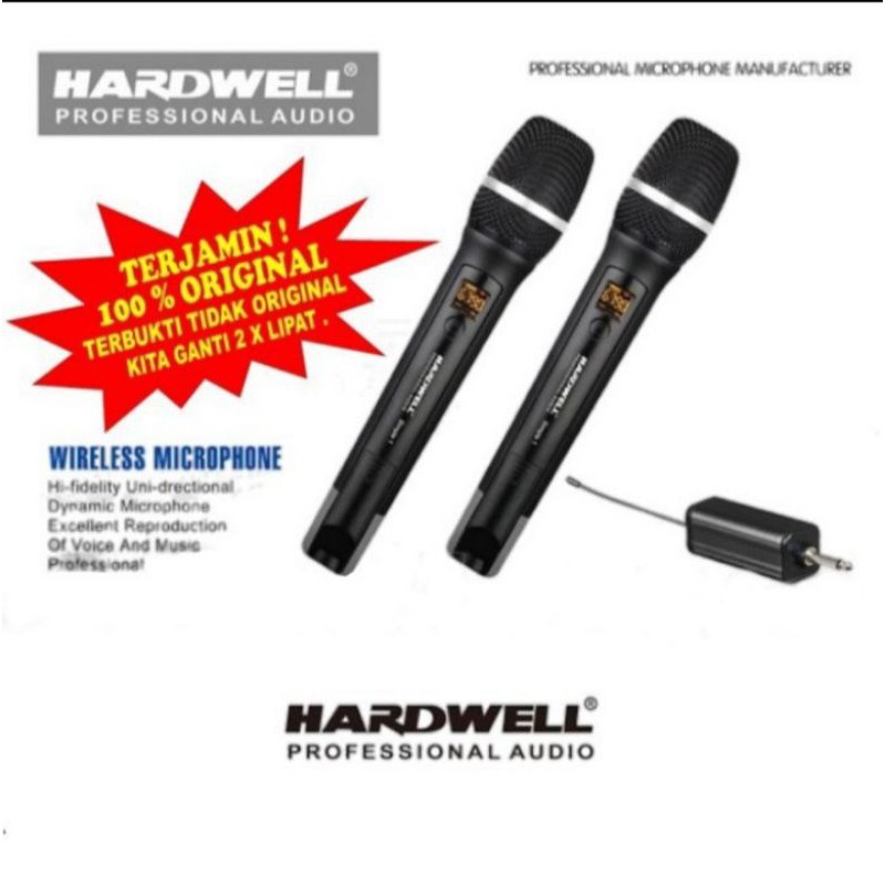 MIC WIRELESS HARDWELL SIMPLE 1 ORIGINAL