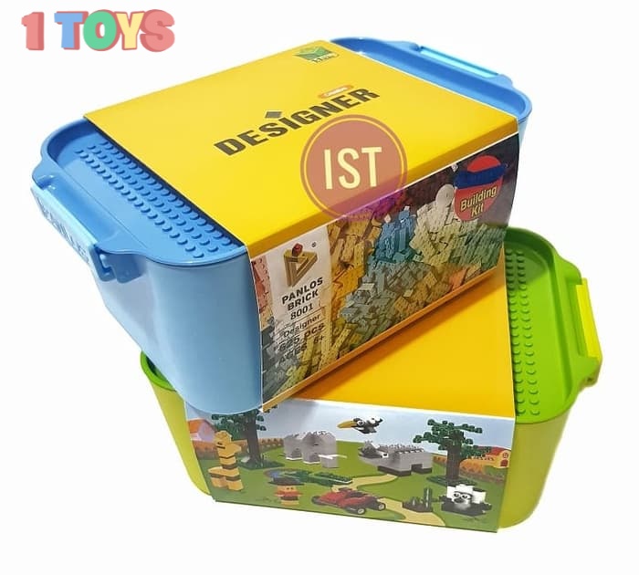 MAINAN ANAK LEGO BUILDING KIT PANLOS DESIGNER BOX 625 PCS No.8001