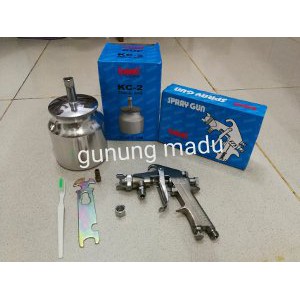 SPRAY GUN TABUNG BAWAH KODENKI F75S ALAT SEMPROT CAT  Berkualitas