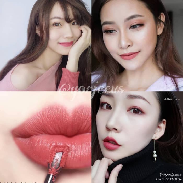 YSL TATOUAGE Liquid Lipstick 16 NUDE EMBLEM / YSL LIPSTICK