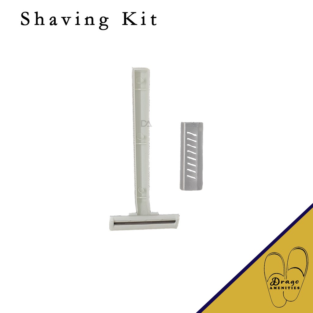 Shaving Kit Hotel Putih + Cream Bagus Murah Travel rekreasi