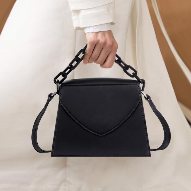 MINISO Tas Selempang Wanita Handbag Rantai Sling Bag Fashion Pesta