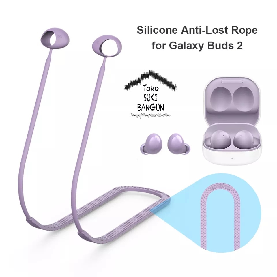 Anti Lost Strap Rope Samsung Galaxy Buds 2 TWS Case Casing Cover