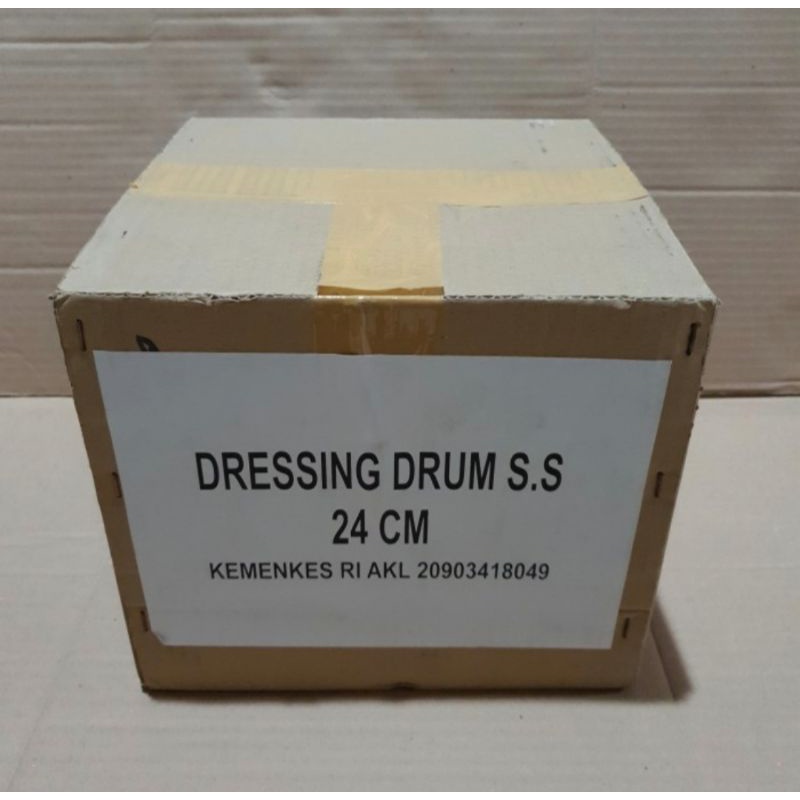 Tromol 24cm / Dressing Drum 24 cm / Tromol kasa / Tromol Verban