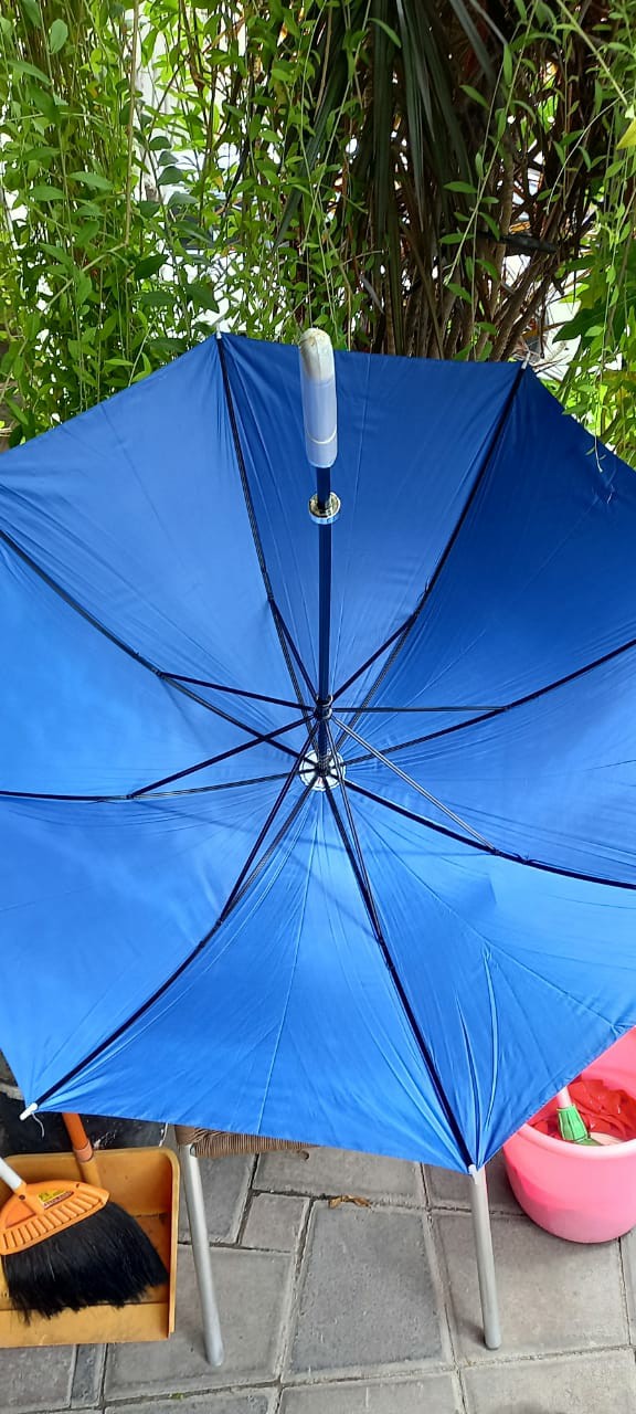 Payung Golf Jumbo Warna Perak Silver Umbrella Big Besar Color Murah