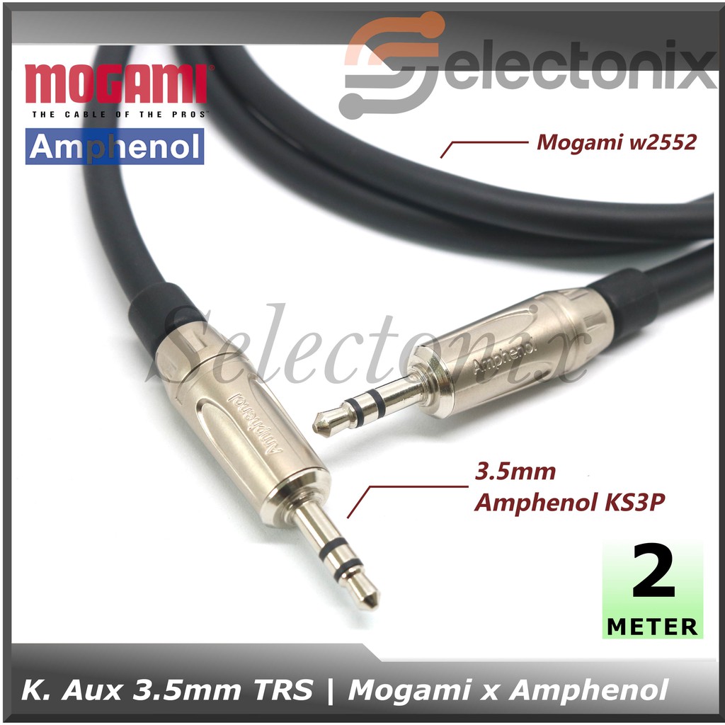 Kabel Aux Amphenol x Mogami 2552 [2m]