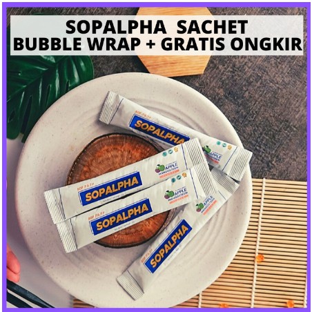 SOPALPHA ECERAN PER 1 SACHET KESEHATAN BIOBOOST SOPALPA BPOM HALAL SOP ALPHA BIO BOOST