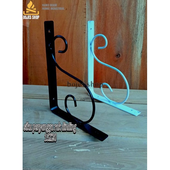 siku besi rak dinding / besi siku penyangga rak dinding hambalan