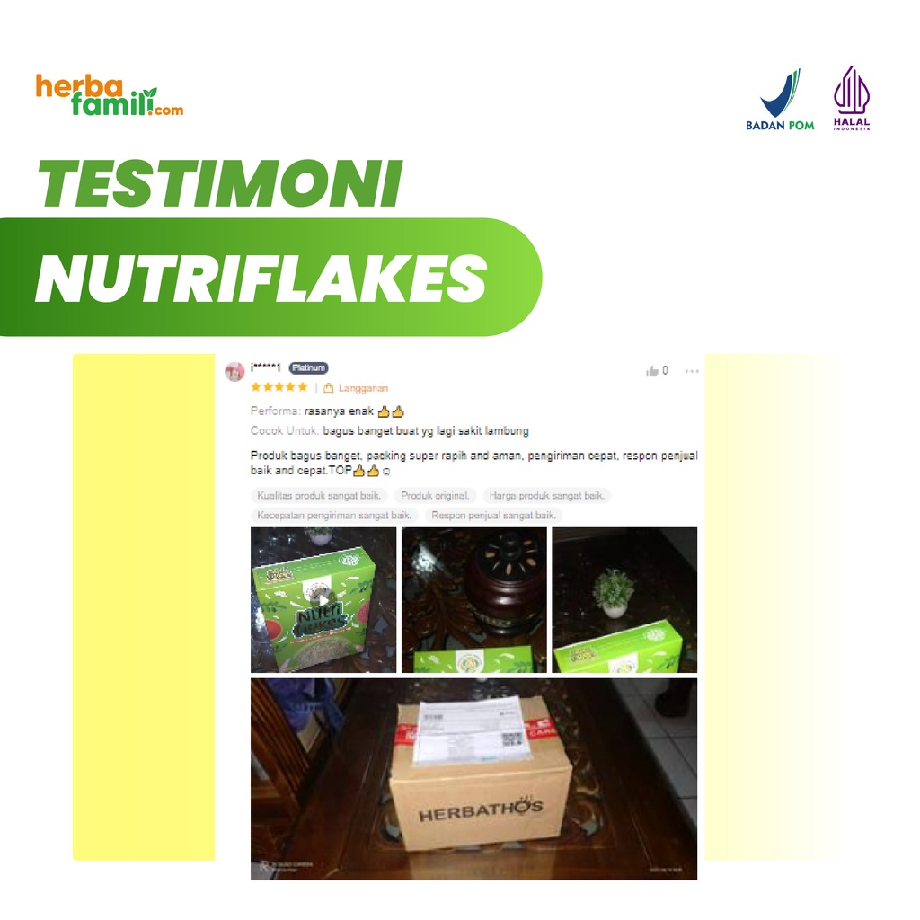 

Korzaln Nutriflakes Sereal Umbi Garut Solusi Maag & Asam Lambung Paket 2 Box