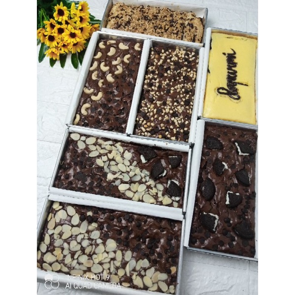 

fudgy brownies / brownies panggang / brownies bakar