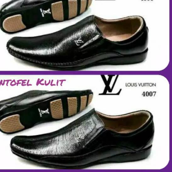 Terllaris SEPATU PRIA FORMAL LV KULIT ORIGINAL / SEPATU COWOK / SEPATU PENTOFEL / SEPATU KANTOR / SE