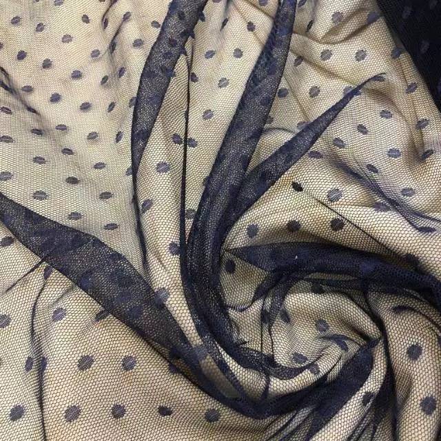 Kain Bahan Tile Dot Buat Kombinasi Baju DLL