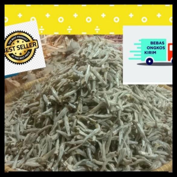 

[READY STOCK] IKAN ASIN TERI SULAWESI, BUNTIL ASLI SUPER, TANPA BUBUK, EMPUK, 500 GR