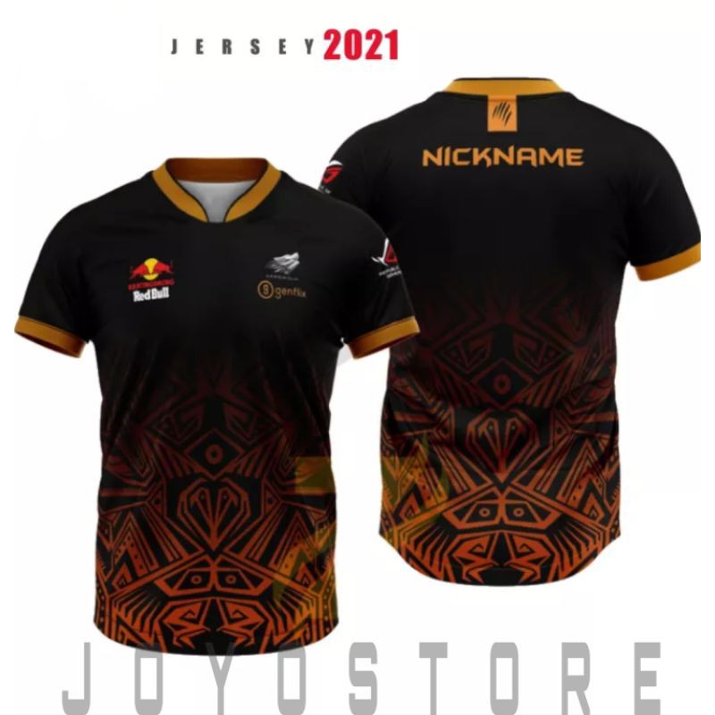 Kaos Jersey Gaming GENFLIX AEROWOLF 2021