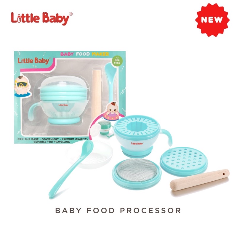 Little Baby - Baby food maker/ saringan bubur bayi/ food processor/ penghalus bubur bayi mirip pigeo