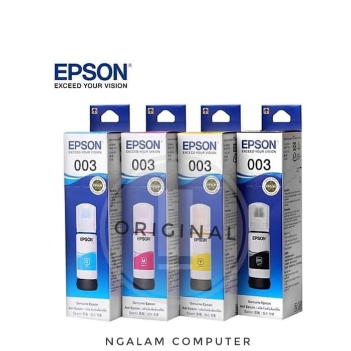 Tinta Printer Epson 003 Original L1110 L3110 INK