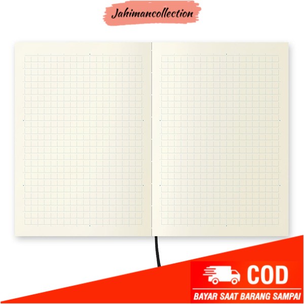 

✨ BISA COD ✨ MIDORI Notebook Journal A6 - Grid