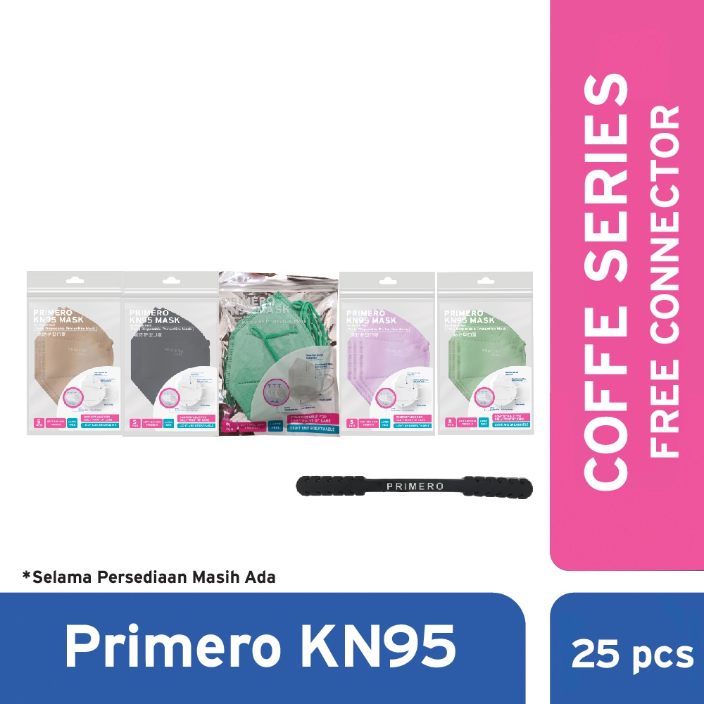 Primero KN95 Coffe Series - 1 Bundle 25 pcs