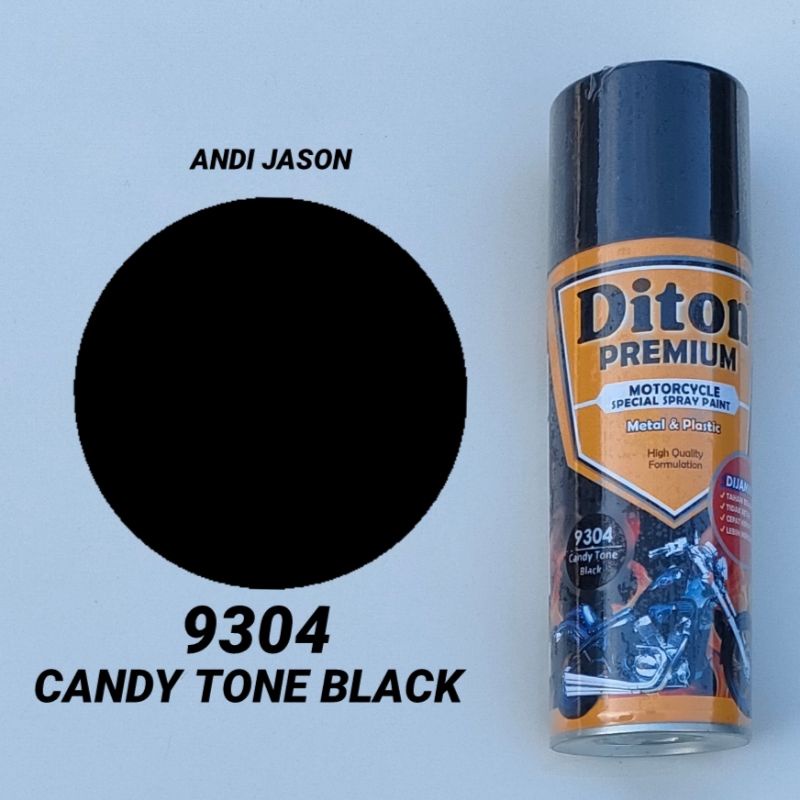 DITON PREMIUM CAT SEMPROT TAHAN BENSIN 400CC 9304 CANDY TONE BLACK