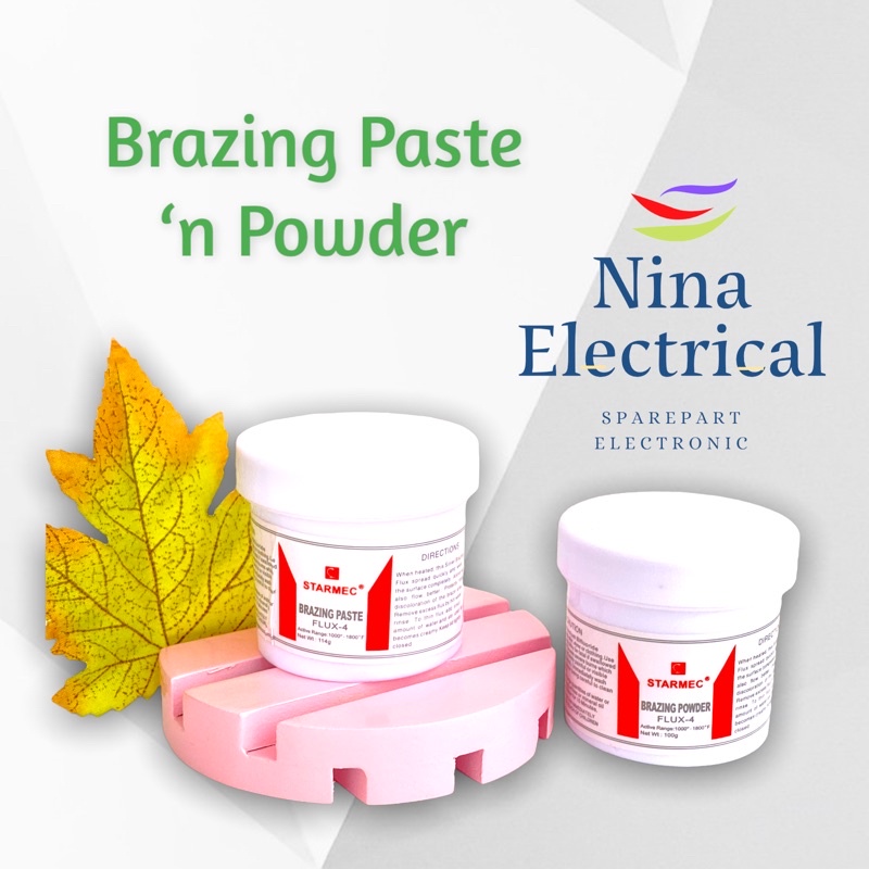 BORAK LAS PASTE DAN BUBUK POWDER / BRAZING PASTE DAN POWDER/ FLUX BUBUK DAN PASTA