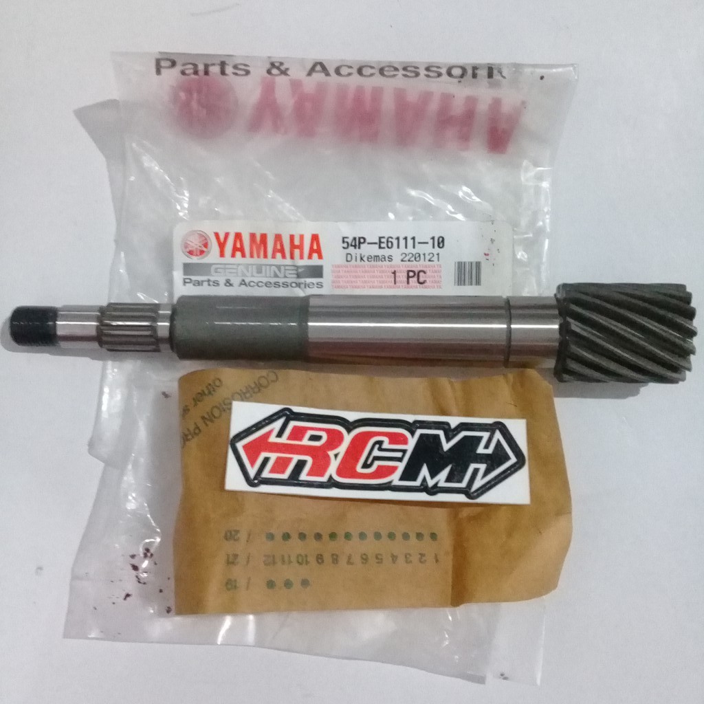 54P-E6111-10 GEAR PRUMARY DRIVEN RODA GIGI GER UTAMA AS PULLY PULY PULLEY ORI ORIGINAL YAMAHA ASLI