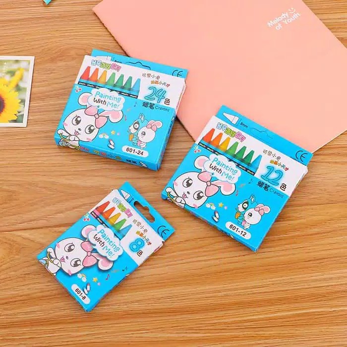 

CRAYON UNTUK MEWARNAI ALAT LUKIS ANAK CRAYON SET 12 WARNA LANCIP PENSIL WARNA