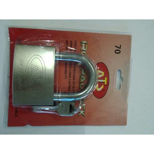 Gembok Putih 70Mm Pendek Ats Termurah