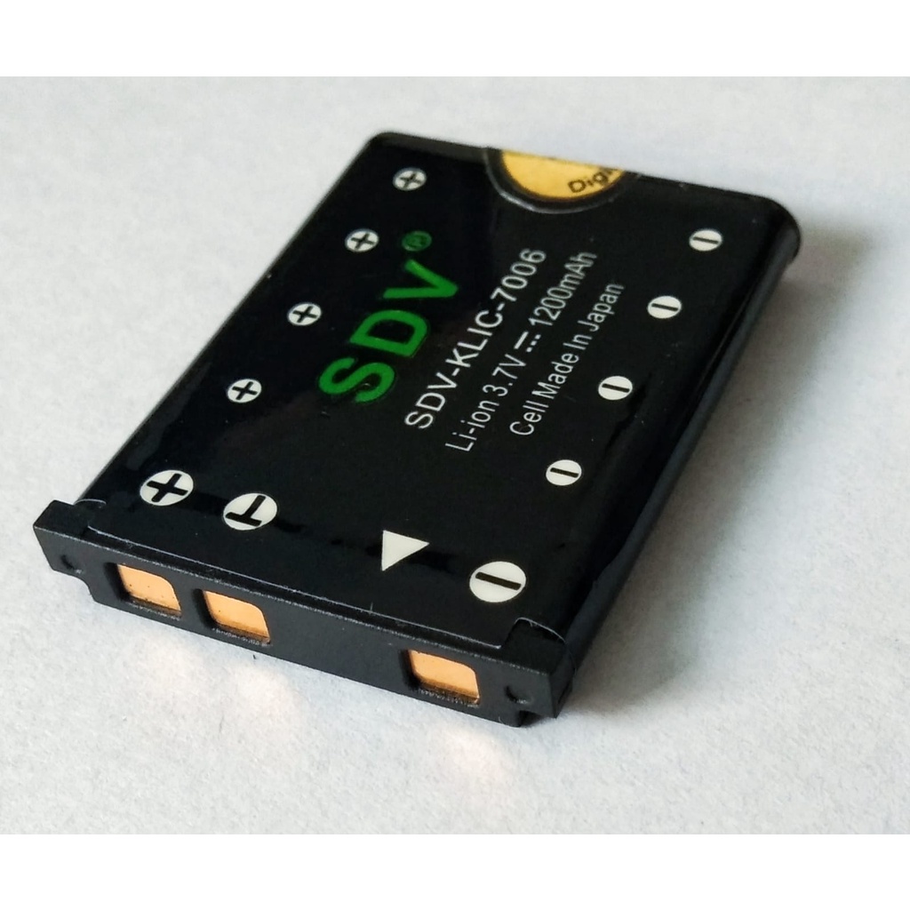 Battery SDV Kodak KLIC 7006 (1200mAh) + Free Gift