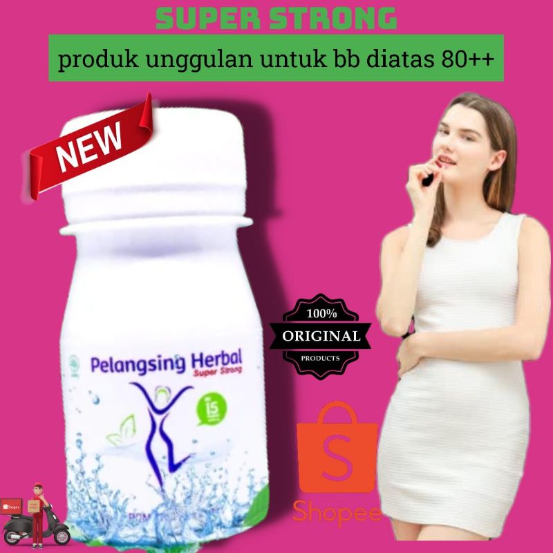 OPH SLIMMING HERBAL VERSI SUPER STRONG 2X Lebih Cepat Menurunkan BB yang Susah Turun