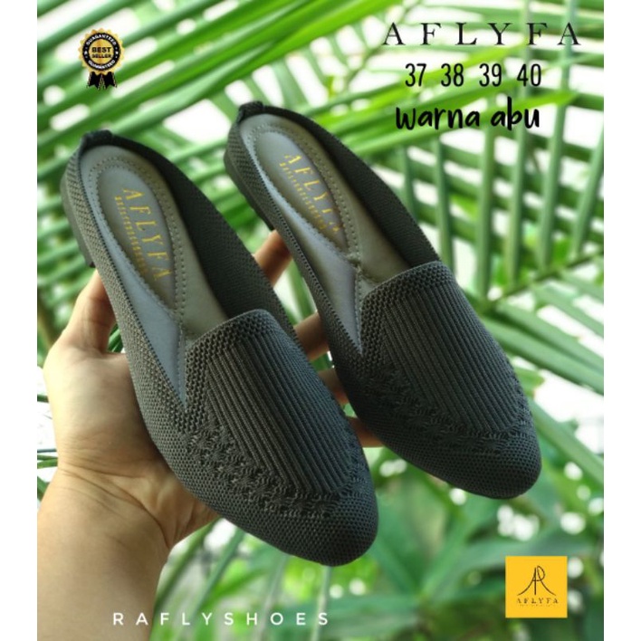 NEW ARRIVAL BISA COD|SANDAL SLIP RAJUT AFLYFA 02 BY RAFLYSHOES