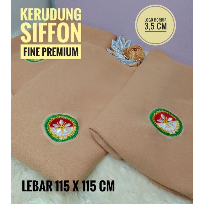 Jilbab dwp sifon fine premium kerudung dwp premium terlaris